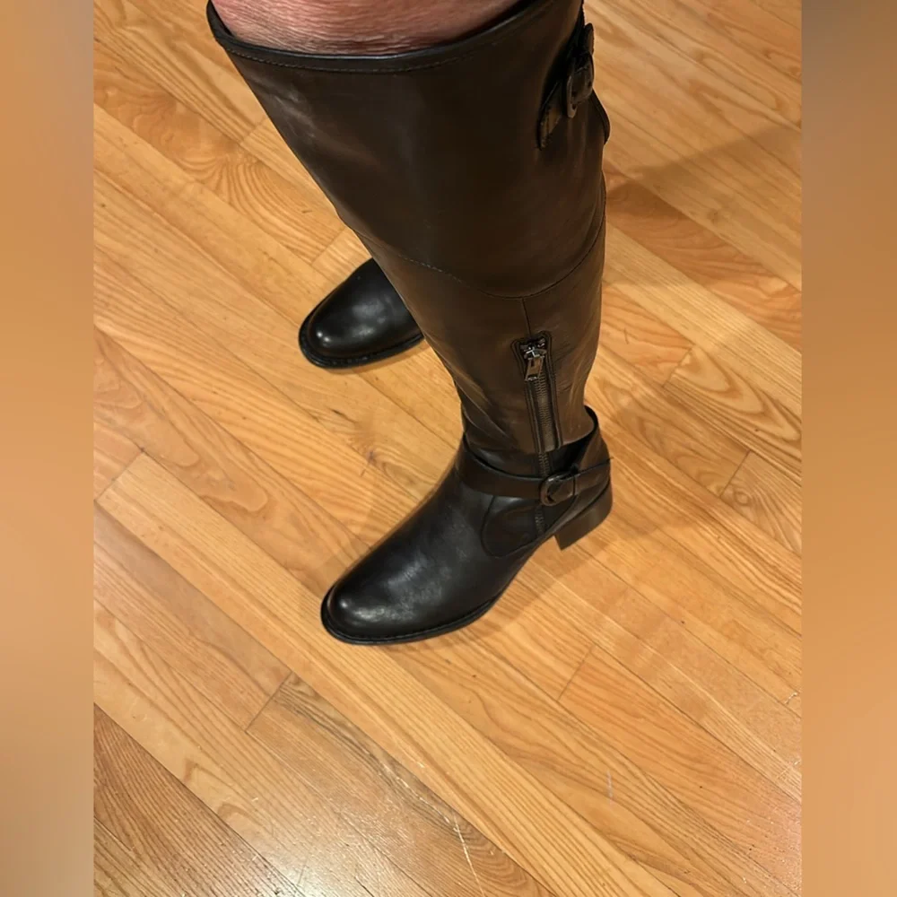 NEW Crown by Born genuine leather over knee boots